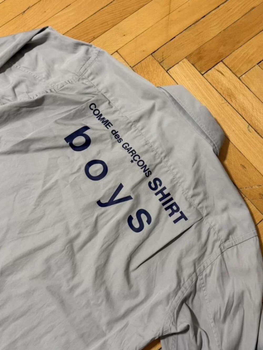 Comme des Garçons SHIRT Grey Cotton Shirt